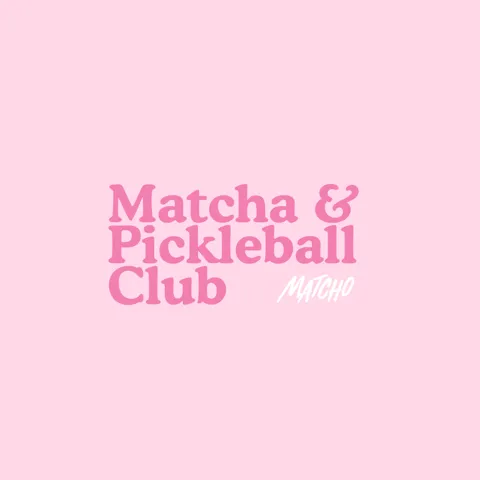 Ladies Only 👯‍♀️ 🍵 Matcho Cafe Pickleball Club