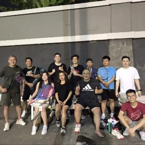 Mabar Tennis for fun dekat central Park