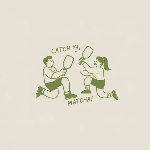 Catch ya, Matcha! Pickleball Club