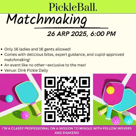 Pickleball & Pints (single matchmaking) 