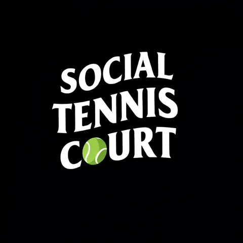 Social tennis court
