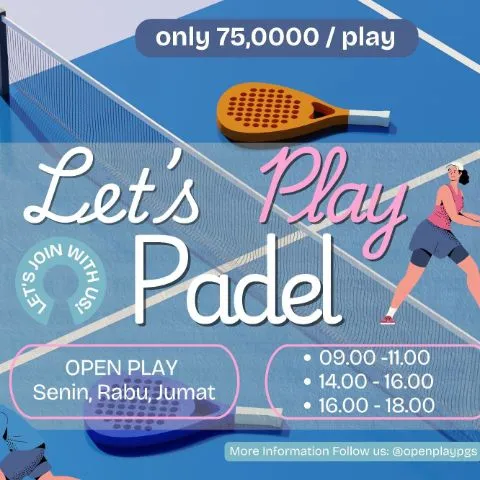 OPEN PLAY PGS Sesi Pagi