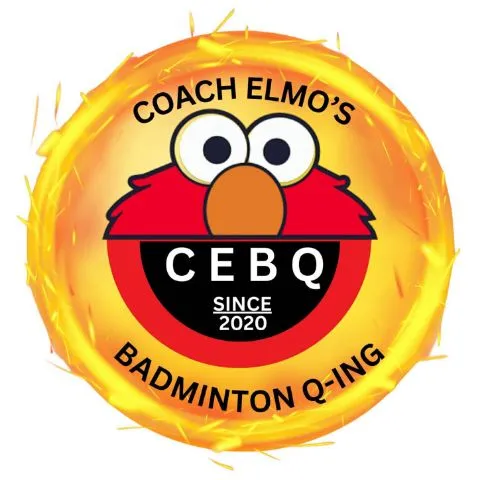 Coach Elmo Badminton Queueing