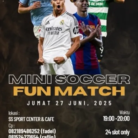 Main Bareng Mini Soccer