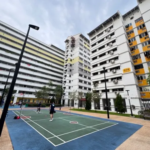 Pickle ball near Yewtee MRT 