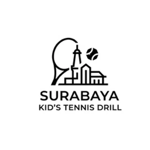 Surabaya Kid’s tennis drill