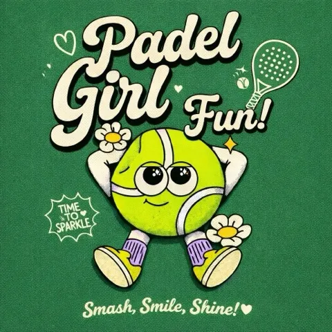 Padel Girl Fun