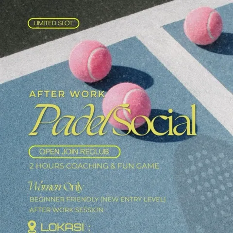 After work padel (women only)