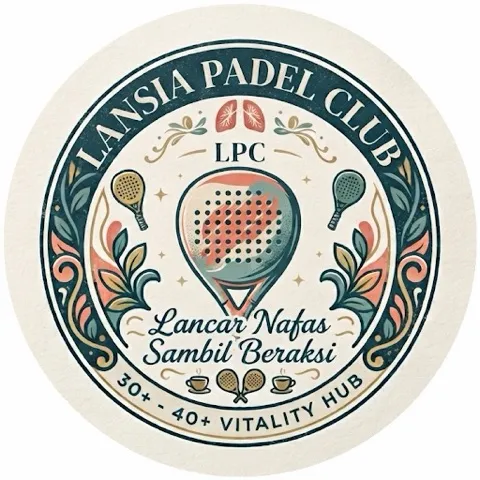 Lansia Padel Club - Lancar Nafas Sambil Beraksi 