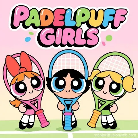 the Padelpuff Girls