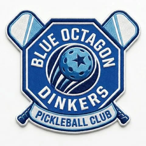 Blue Octagon Dinkers