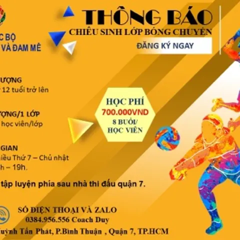 BÓNG CHUYỀN VÀ ĐAM MÊ