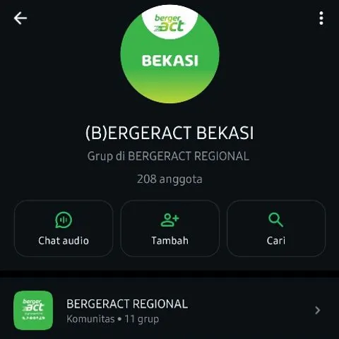 BERGERACT BEKASI