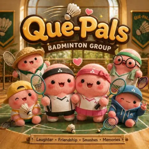 Que-Pals Badminton Group 