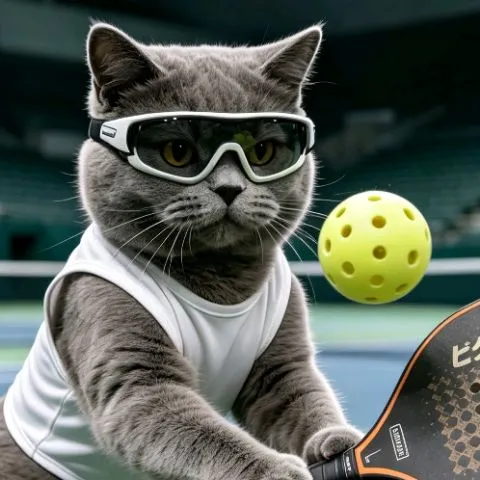 Pickleball Cat