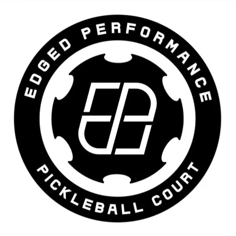 Edged performance pickleball courts 