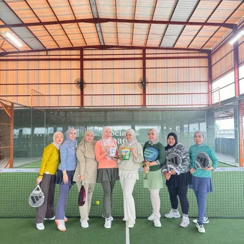 Padel Fun at Lunch Time