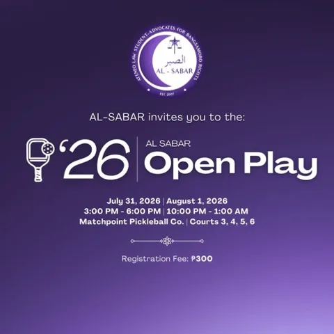 AL-SABAR Open Play 2026