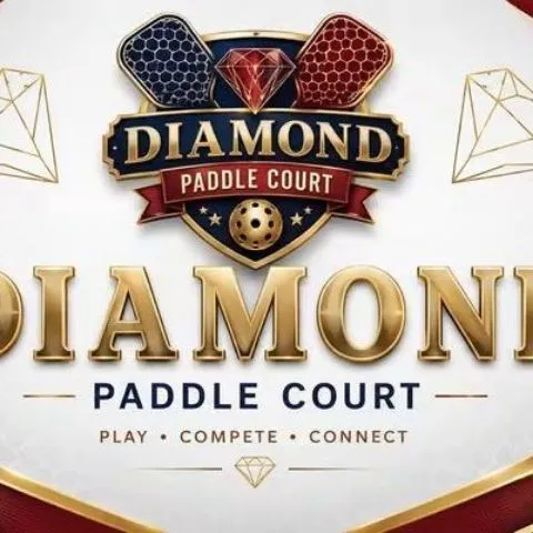 Diamond paddle court 