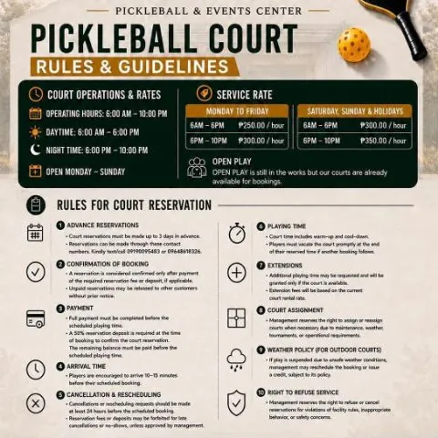 MinaDeOro Pickleball Hub