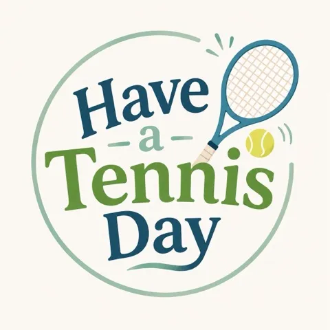 HAVE A TENNIS DAY
