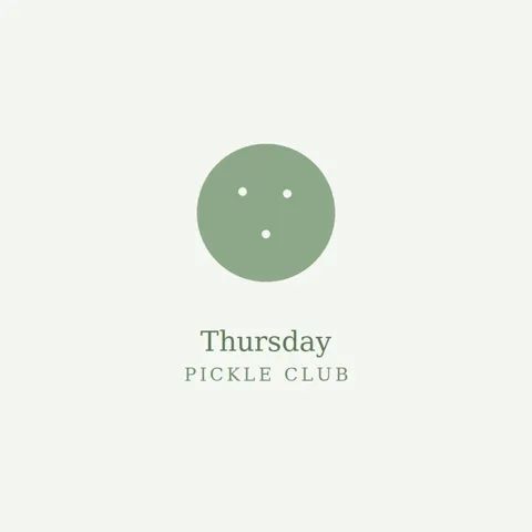 Thursday Pickle Club