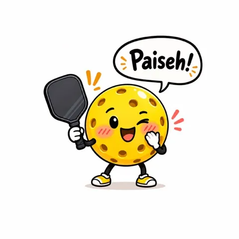Paiseh! Pickleballers