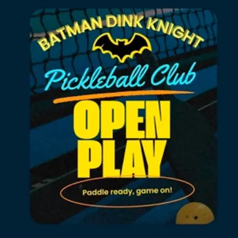 BATMAN DINK KNIGHT PICKLEBALL CLUB