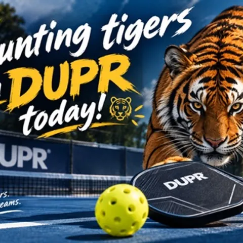 Hunting tigers on DUPR today! 🐯