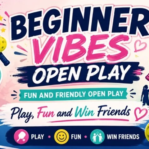 Beginner/Adv. OPEN PLAY🏓❤️