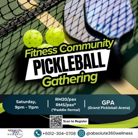 Fitness Community Pickleball Gathering Edition