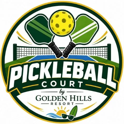 Pickle Ball Court by Golden Hills Resort
