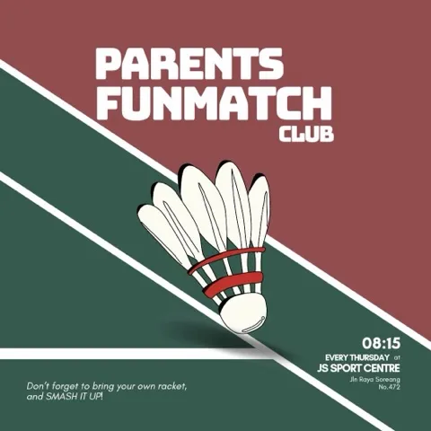 PARENTS FUN MATCH CLUB 🏸