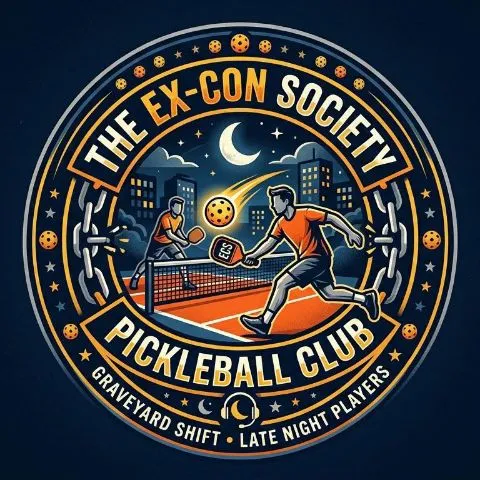 The Ex-con Society pickleball club