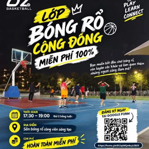 OZ BASKETBALL Pick Up Bóng Rổ Công Viên Sáng Tạo