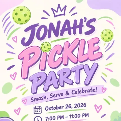 Jonah’s Pickle Party