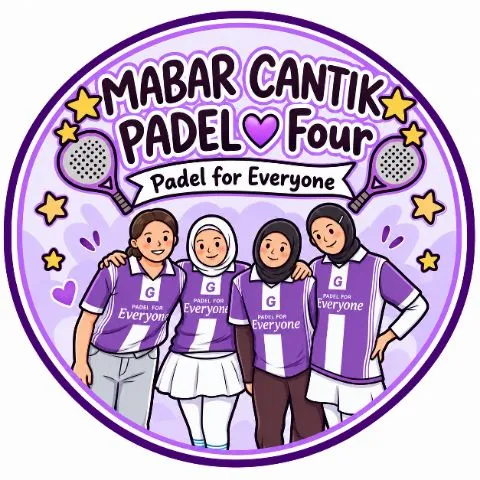 MABAR CANTIK PADEL💜FOUR
