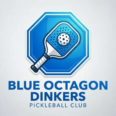 Blue Octagon Dinkers
