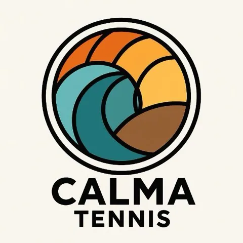 Calma tennis w coach Ephen