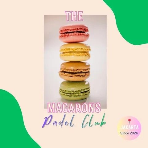 The Macarons Padel Club 🎾🩷💛💚🩵🧡