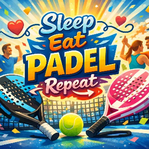 Sleep Eat PADEL Repeat 