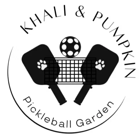 Khali and Pumpkin Pickleball Garden