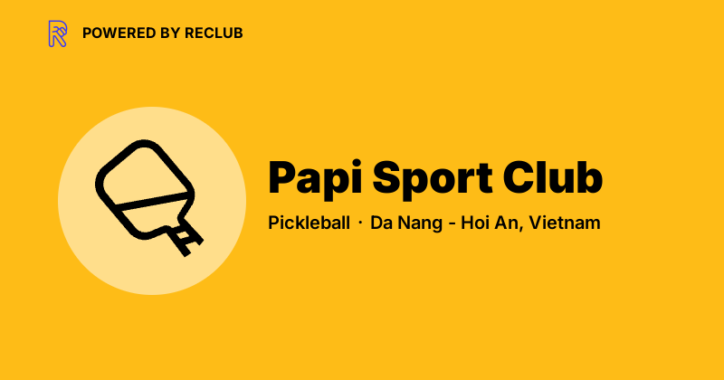 Papi Sport Club - Reclub